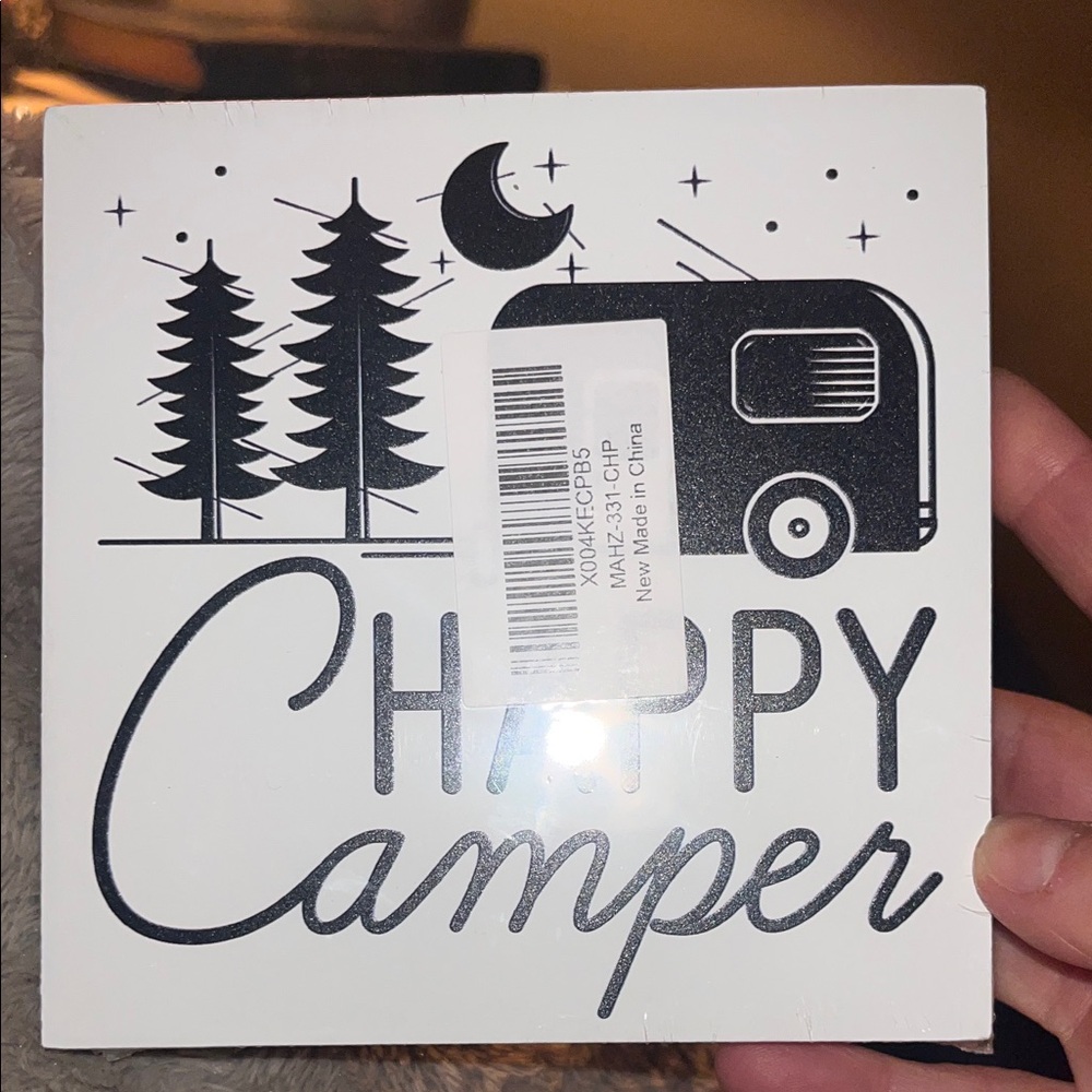 Happy Camper Wall Art Decor